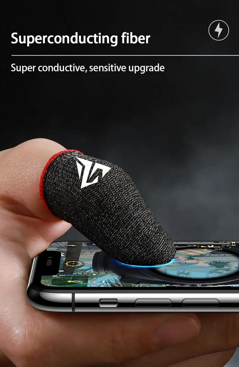 Generic 2PCS Finger Covers Universal Breathable Ultrathin Fingertips