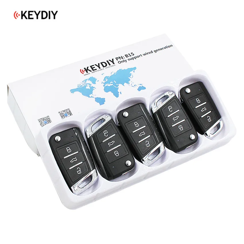 Универсальный пульт дистанционного управления KEYDIY серии B B15 для VW MQB style KD900K/D900