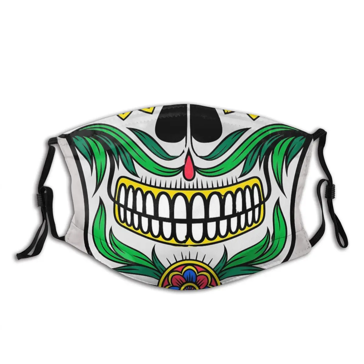Многоразовая модная маска для лица Dia De Los Death La Catrina в Испании ветрозащитная