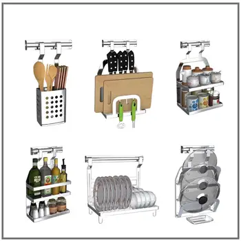 

DIY stainless steel kitchen rack kitchen rack tray rack storage box kitchen storage box tool