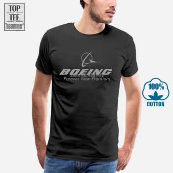 

New Popular Boeing Aerospace Aviatio Men Black T-Shirt Size S-3Xl