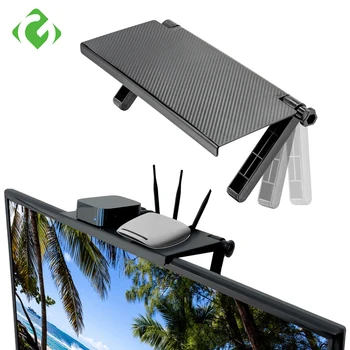 

Multi-function Adjustable Screen Top Shelf Display Shelf Computer Monitor Riser Desktop Stand TV Rack Storage Desk GUANYAO