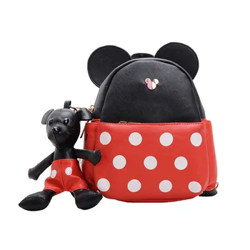 

Fashion cute Mickey Minnie children backpack boy girl backpack schoolbag backpack kindergarten cartoon animal backpack