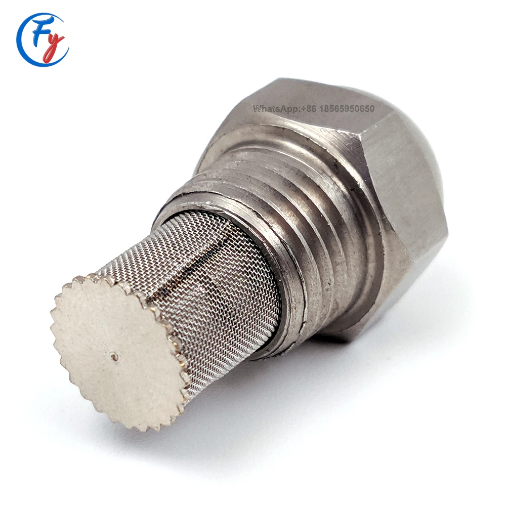 1/4 Inch Male Thread Industrial Stainless Steel Oil Nozzle For Burner Boiler Oil Burner Nozzle Fog Mist Nozzle 60 Degree 3