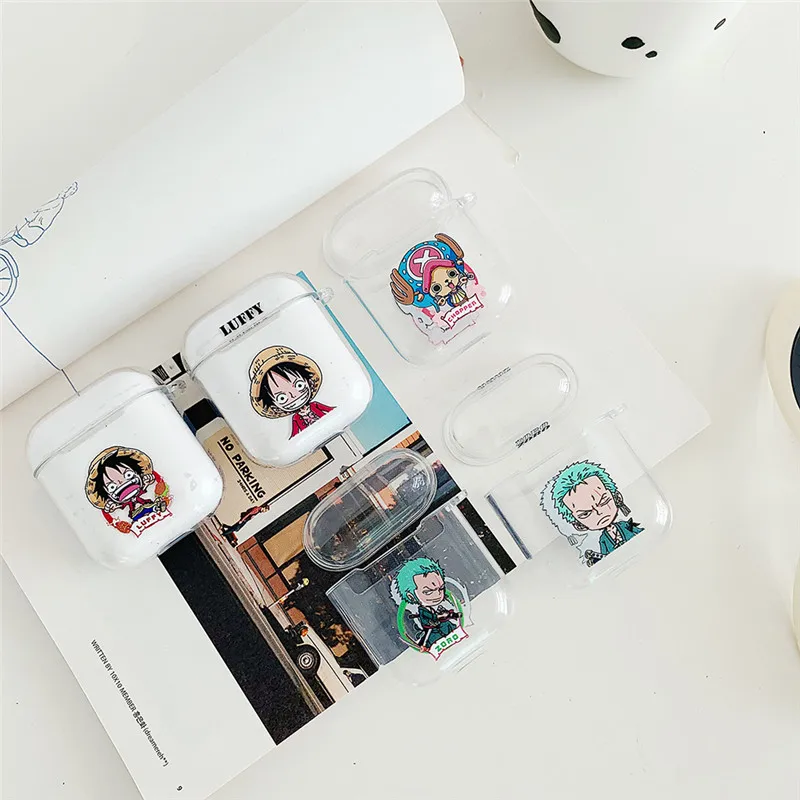 Чехол для наушников Apple Airpods мягкий прозрачный чехол | Электроника