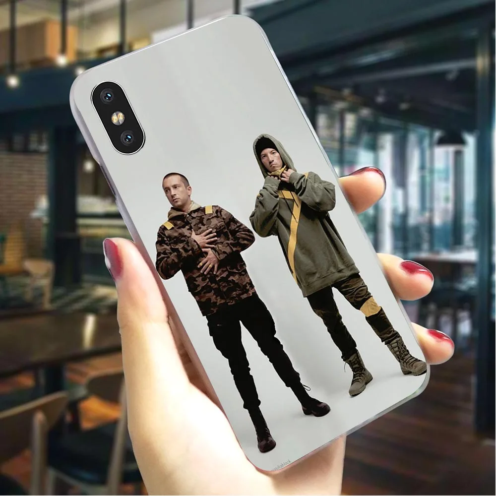 K2525506 Гибридный чехол для телефона Twenty One Pilots чехол для iPhone 6 5 5S SE 6 S/6 6S Plus 7 8/7 8 Plus X XS XR Xs Max - Цвет: K2525506