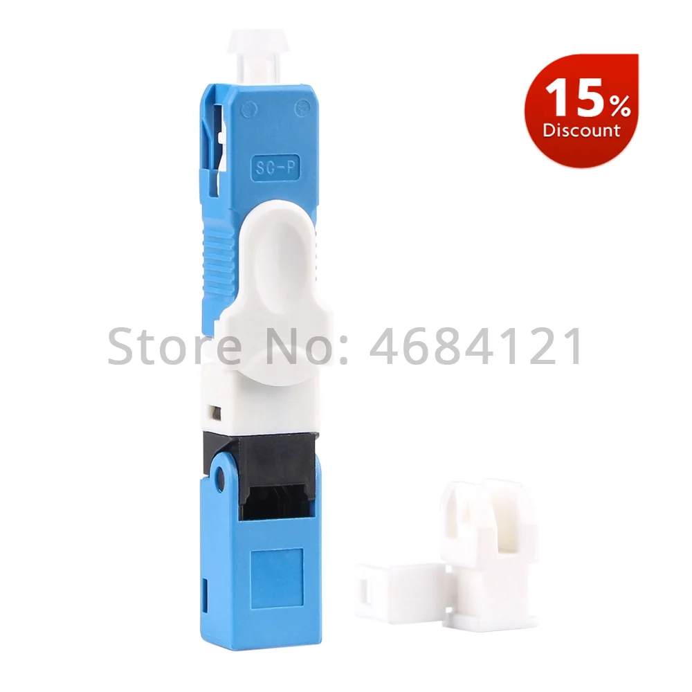 

FTTH ESC250D Single-Mode SC UPC Optical Fiber quick connector SC PC Embedded type ESC250D SC Connector