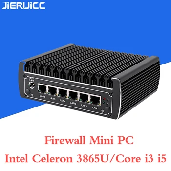 

intel Celeron 3865U minipc with DDR4 RAM. 6 LAN PORT.1 COM,4PCS USB 3.0 Port,fast and stable for VPN router