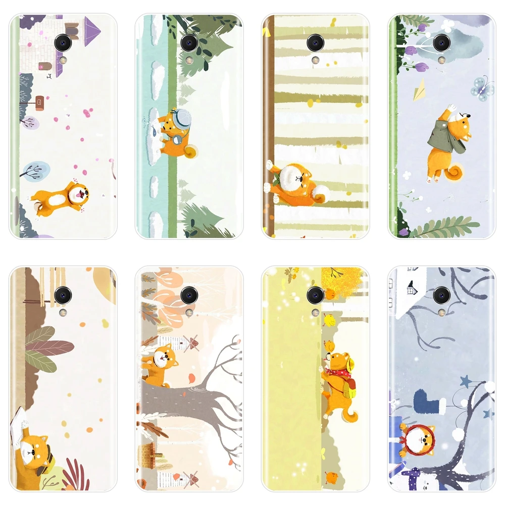 

Shiba inu Dog Japanese Phone Case Silicone For Meizu M6 M5 M3 M2 Note Soft Back Cover For Meizu M2 M3 M3S M5 M5C M5S M6 M6S M6T