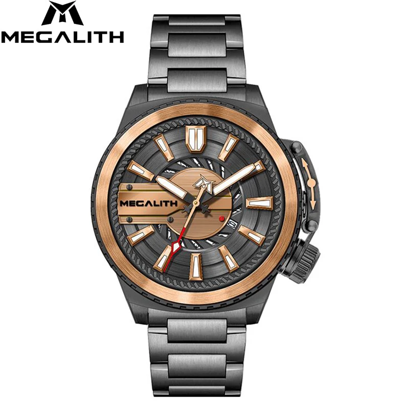 Мужские спортивные часы MEGALITH 2019 мужские s лучший бренд класса люкс