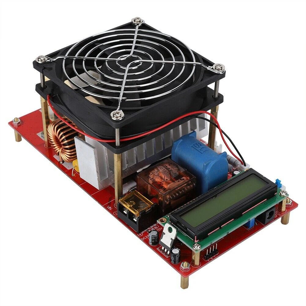 

ZVS 2000W High Voltage Adapter Melt Metals Induction Heater Module Durable Copper Pipe Industrial Generator With Coil Electric