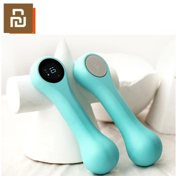 

2pcs/set Move It Beat Dumbbell Portable Mini USB Charging Tricolor Smart Sports Dumbbell Fitness Equipment