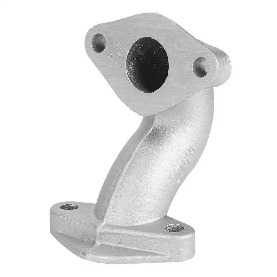 Steel Alloy Manifold Intake Pipe Fit for Kazuma 50cc 70cc 90cc 110cc 125cc Pit Dirt Bike ATV