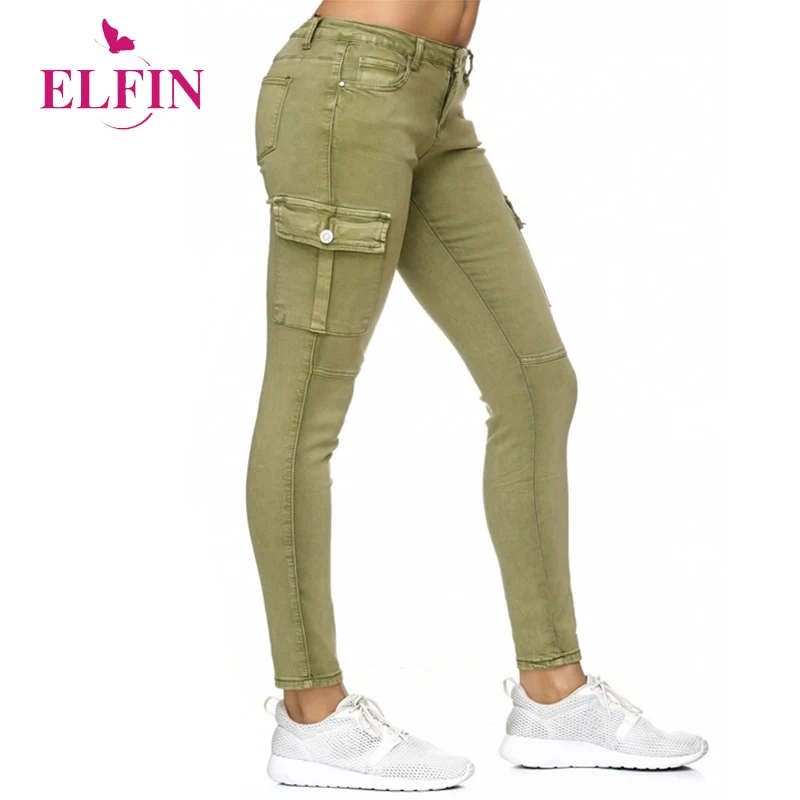 

Plus size S-3XL Casual Women cargo Pants Pocket High Waist Streetwear Pants Women Trousers Autumn Winter Clothes SJ4138R