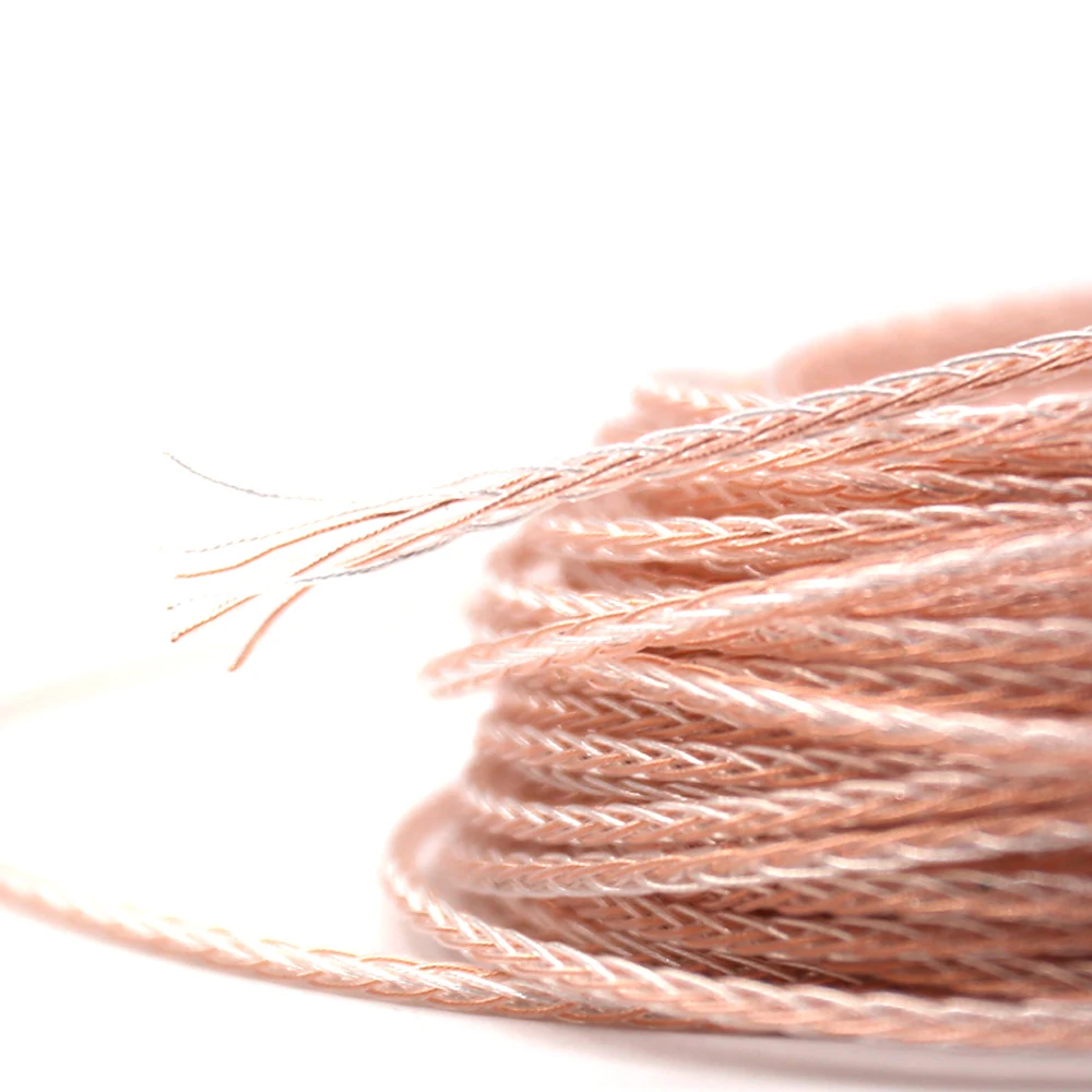 3 5 2 5 4 4 Balanced 8core Litz braid Headphone Upgrade Cable wire for MDR Z7 Z7M2 MDR Z1R D600 D7100 Headphone