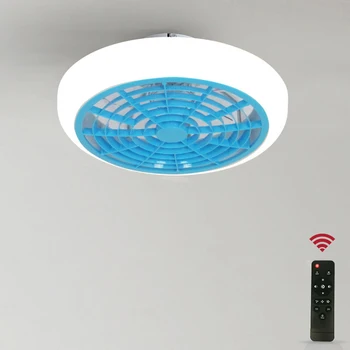 

45cm 3modes Smart Ceiling Fan with Remote Control Indoor Home Decor 220V Fans Light Modern Lighting Circular Lamp Nordic Lantern