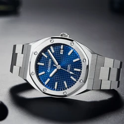 CADISEN OAK 2022 NEW 42MM Men's Mechanical Watches Luxury Automatic Watch For Men 100M Waterproof Business Clock Man NH35A Movt