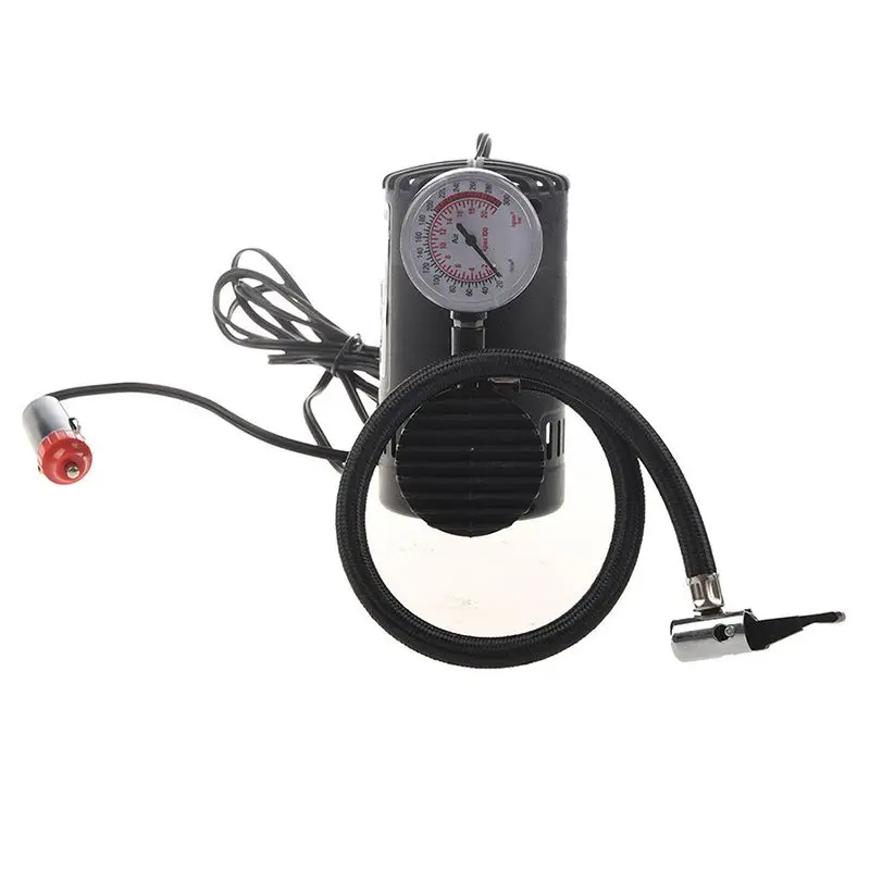 

12V Car Auto Electric Pump Air Compressor Portable Tire Inflator 300 psi Tire Air Pump Household Car Accessories
