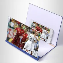 Гироборд с колесами 8 дюймов складной мобильный увеличитель для экрана телефона 3D фильм увеличение видео Стекло глаз протектор Многофункциональный Смарт-подставка для телефона