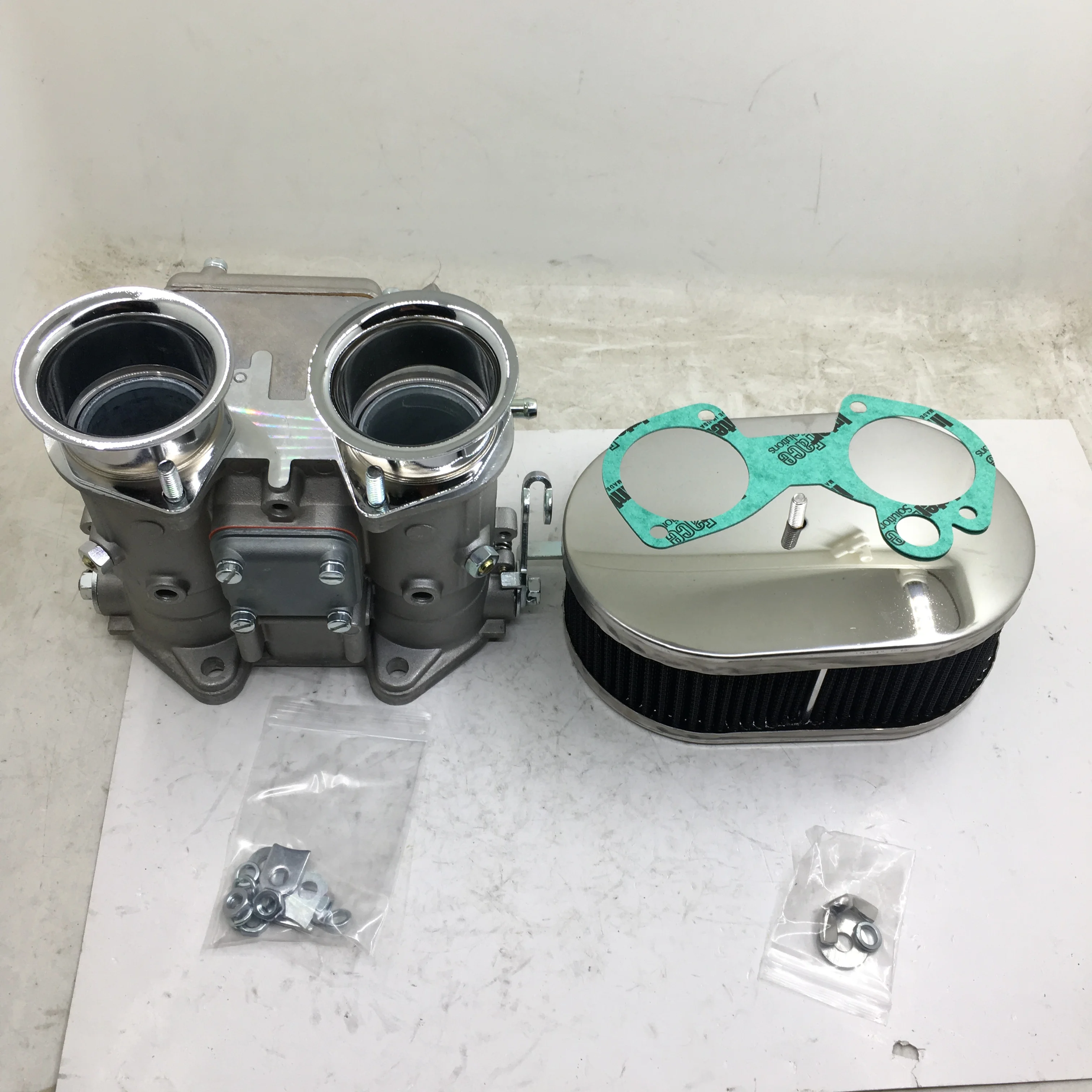 Sherryberg Fajs 40 Millimetri 40 Dcoe 40Dcoe Carb Carburatore Carburatore Per Weber Solex Dellorto Empi + 28 Millimetri Di Aria Le Corna + 65 Millimet