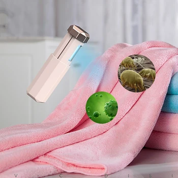 

Portable UV Sterilizer Lamp USB Mini UVC Handheld Ultraviolet Germicidal Lamp Disinfection Travel UV Light Sanitizer Light Rod