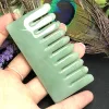 High Quality Natural Amethyst Rose Quartz Crystal Comb Wide Tooth Hair Health Massage Combs Healing Gemstone Gifts Collection 3