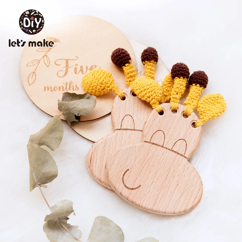 beech wood teether