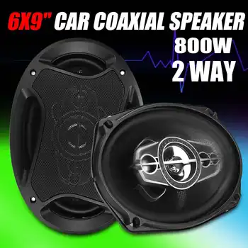 

1Pair 6x9 Inch 800W Car Audio Speakers Car Coaxial Speaker Hifi Vehicle Auto Music Stereo Full Range Frequency Loudspeaker