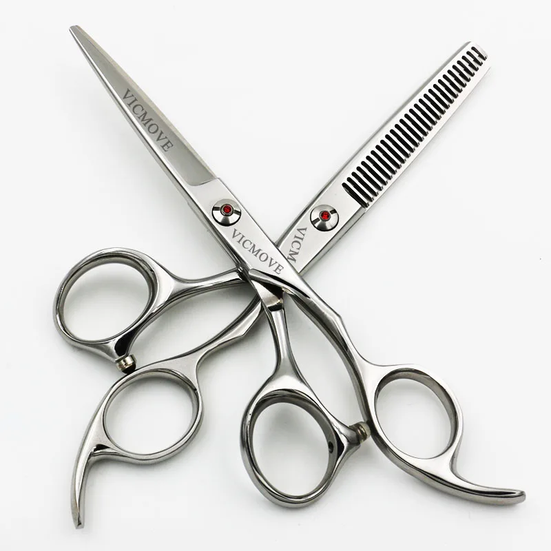 

Japan440C Steel 6'' Professional Pet Scissors Dog Grooming Cutting+Thinning Shears Kit for Animals Japan440C Scissor Haircut