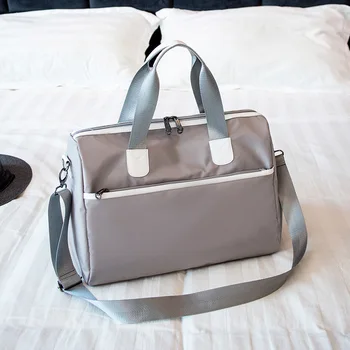 

Large Capacity Men Women Travel Bag Waterproof Duffle Bag for Trip Suit Storage Hand Luggage Bags with Shoe Pouch Organizer Bags