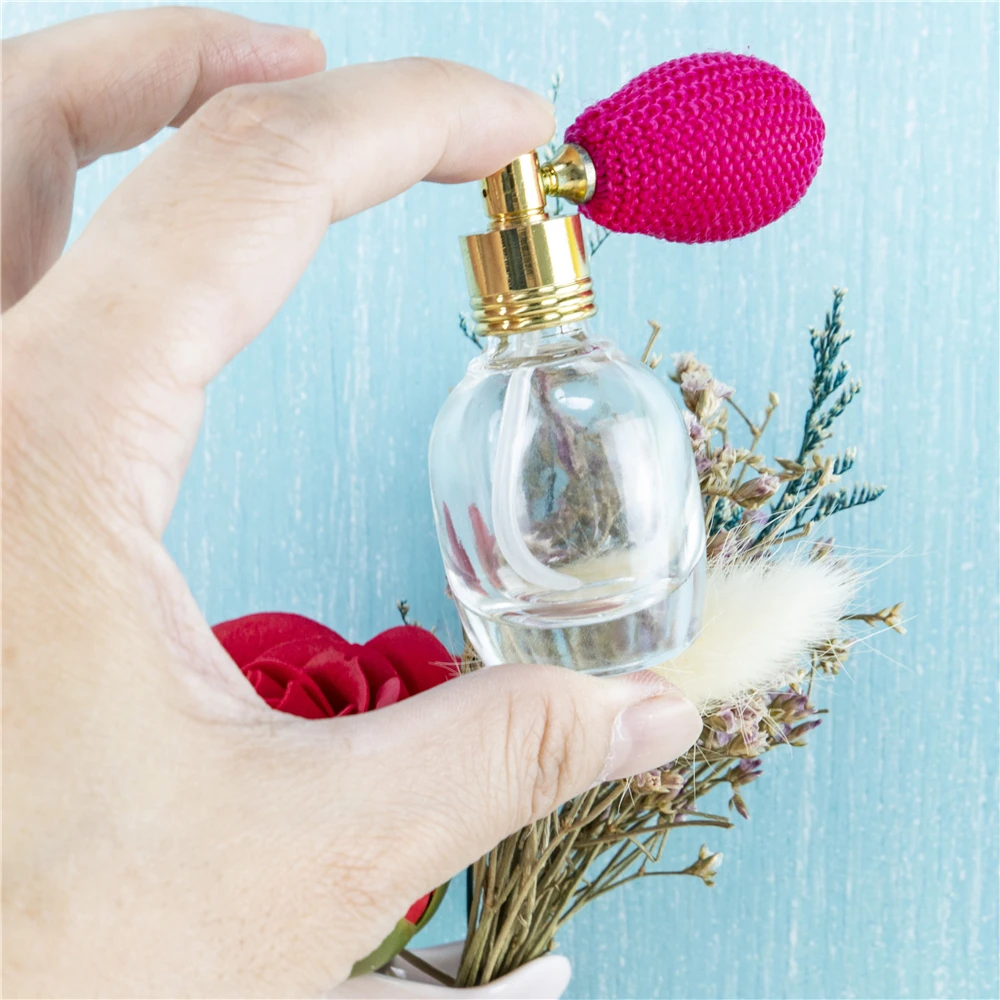 10mlPortableGlassPerfumeNebulizerBottlesEmptyVaporizerCosmeticsEllipseBottlewith