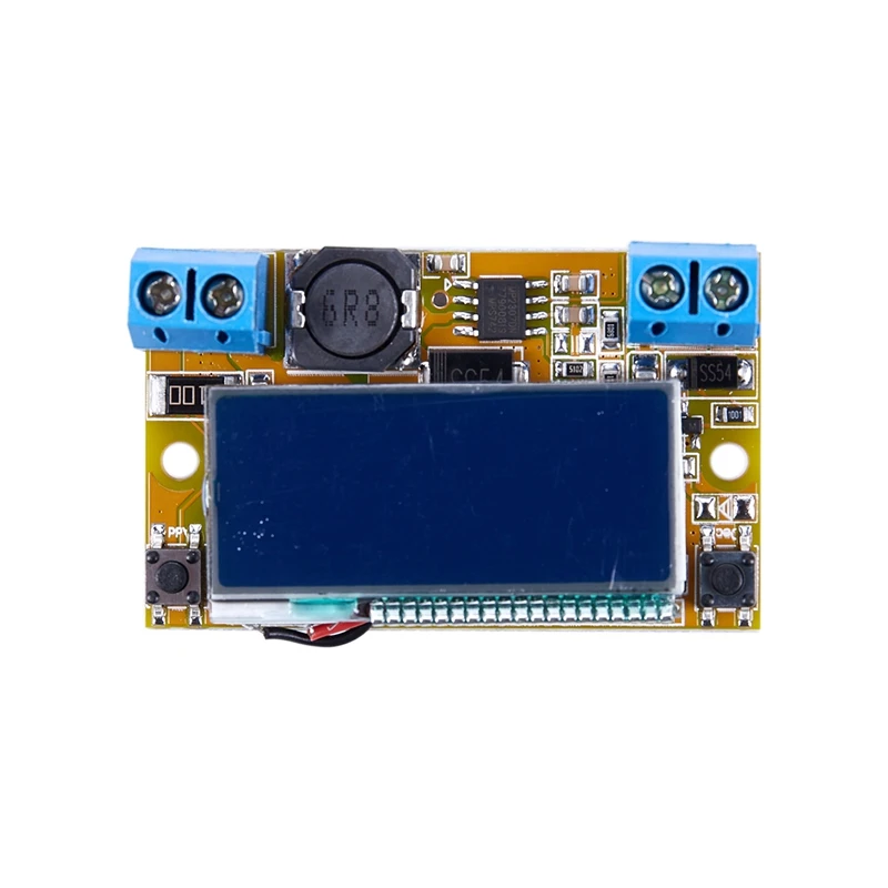 1 комплект акриловой оболочки+ STN lcd 3A DC-DC DC Регулируемый понижающий Регулятор модуль питания ЖК-дисплей Напряжение и ток