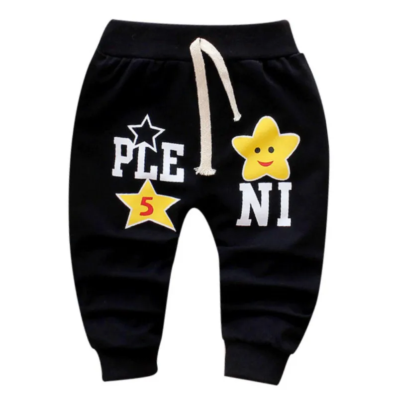 Осень; одежда для детей ясельного возраста; штаны для мальчиков с надписью и брюки с принтом Брюки для маленьких мальчиков, длинные штаны брюки
