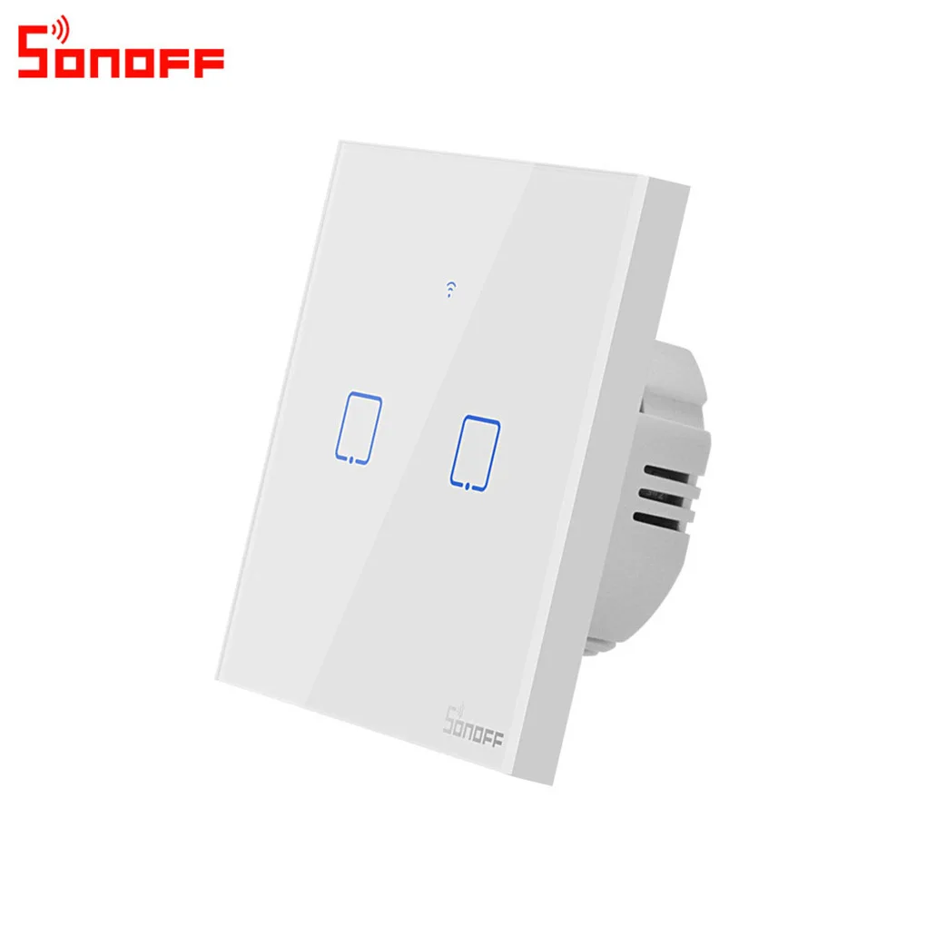 Замена для Google Home Sonoff T1 86 1/2/3 TX 433 МГц RF RC настенный Wi-Fi адаптер умный Переключатель ЕС Стандартный