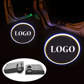 

For Hyundai Accent Elantra Grandeur IX25 Santa Fe Sonata Skoda Octavia A5 Superb old Febia Roomster 2 Pieces Car Door Led Light