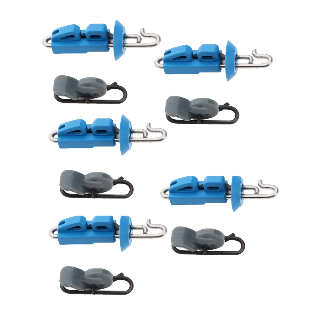 

10pcs Impact Bait Clip Freshwater Saltwater Fishing Hook Decoupling Accessories