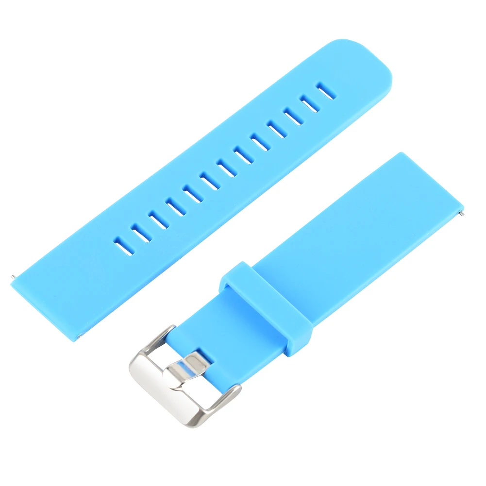 Браслет Apple Watch 4 38 мм 44 силиконовый ремешок для iWatch Blue Band практичный водостойкий