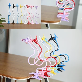 

360 Clip Mobile Cell Phone Holder Quality Flexible Long Arms Lazy Clip Holder Bed Desktop Bracket Phone Mount Stand