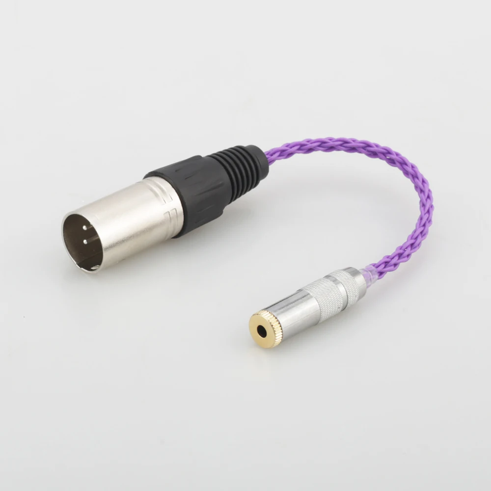 Новый аудиокабель Audiocrast HIFI 4pin XLR со сбалансированным штекером на 3 5 мм стерео