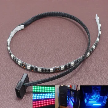 

Blackboard Light Bar LED Computer Chassis LED Strip Liquid-cooled Light Pollution Red Green Blue White Highlight