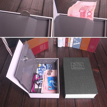 

English Dictionary Safe with 3-Digit Combination Lock Diversion Safe Storage Box for Outdoor Stuff Organizing Supplies