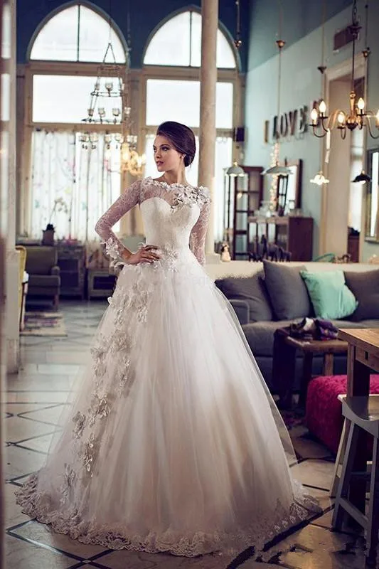 champagne-a-line-ivory-lace-modest-wedding (2)