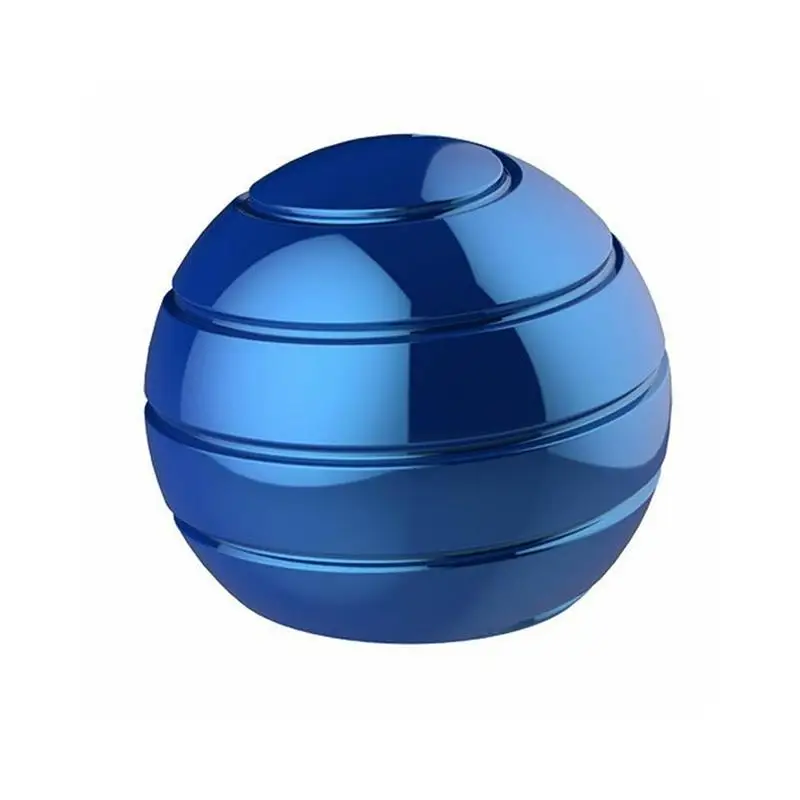 Desktop Stress Relief Toy Aluminum Alloy Decompression Hypnosis Rotary Gyro Adult Fingertip Toy Kinetic Round Metal 1 Desktop Stress Relief Toy Aluminum Alloy Decompression Hypnosis Rotary Gyro Adult Fingertip Toy Kinetic Round Metal 2