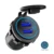4.2 A Dual USB Fast Charger Socket Power Outlet with Touch Switch Waterproof Charger Socket for Car Marine Boat Motorcycle Truck