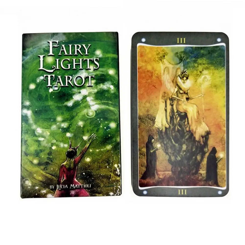 Fairy Light Tarot Cards Helps To Break Psychological Barriers Board Card  Game English Divination Tarot Family Party Playing Card - Board Game -  AliExpress