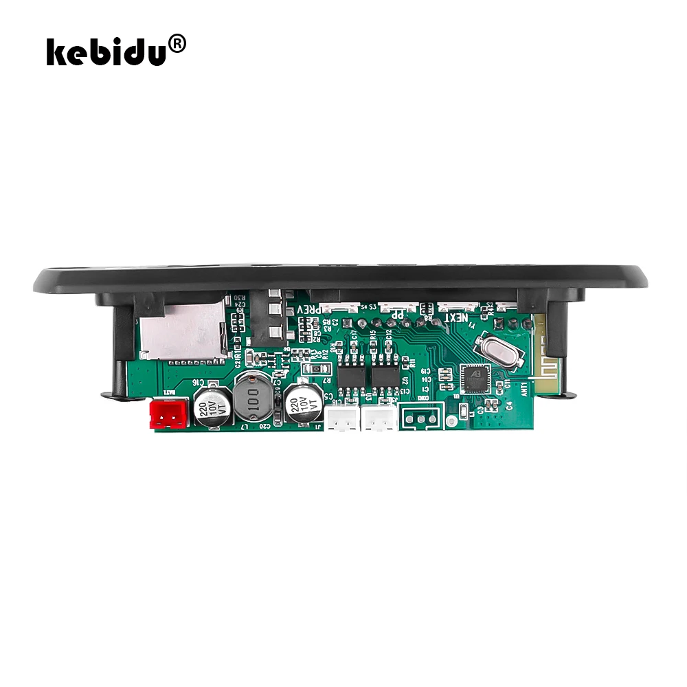 Placa decodificadora de reproductor MP3 para coche, amplificador con Bluetooth 5,0, 6W, 50W, módulo de Radio FM con manos libres, compatibilidad con FM, TF, USB, AUX, grabadoras de 5V, 12V, 18V