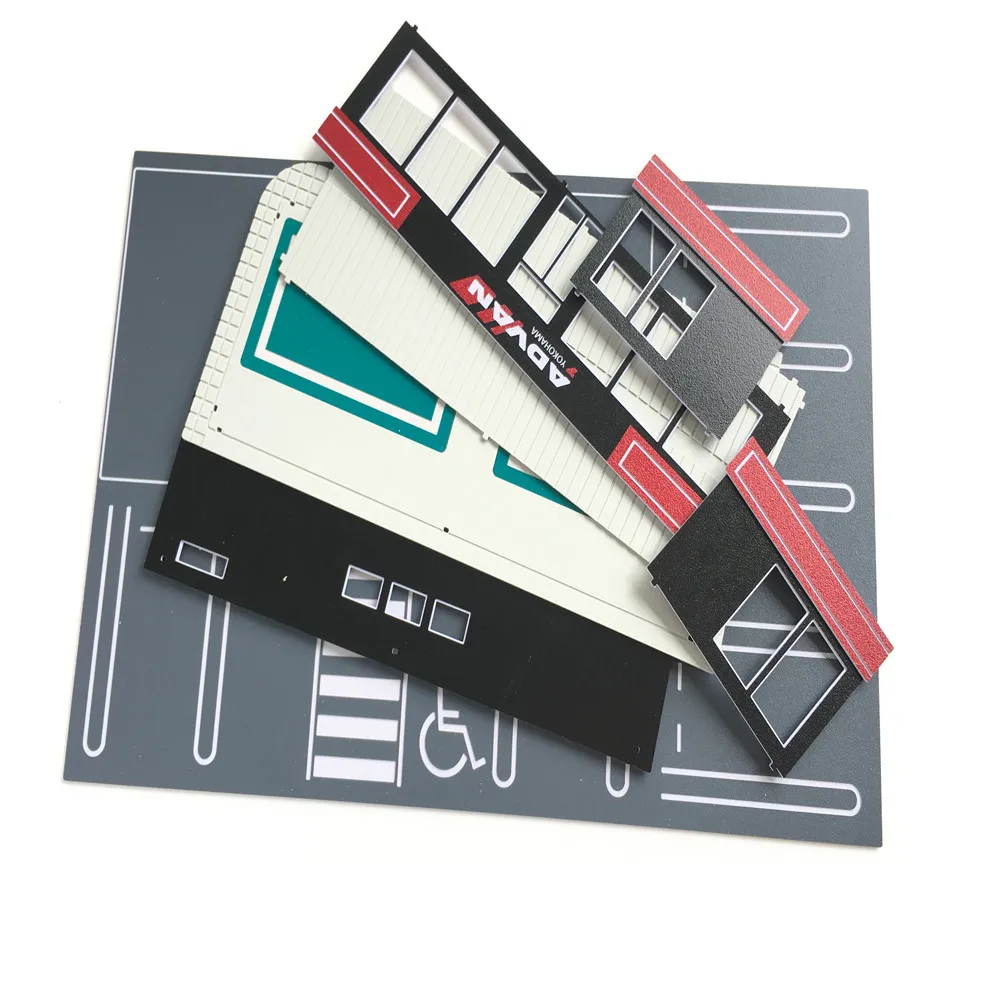 architecture model building 64scale ho train 04