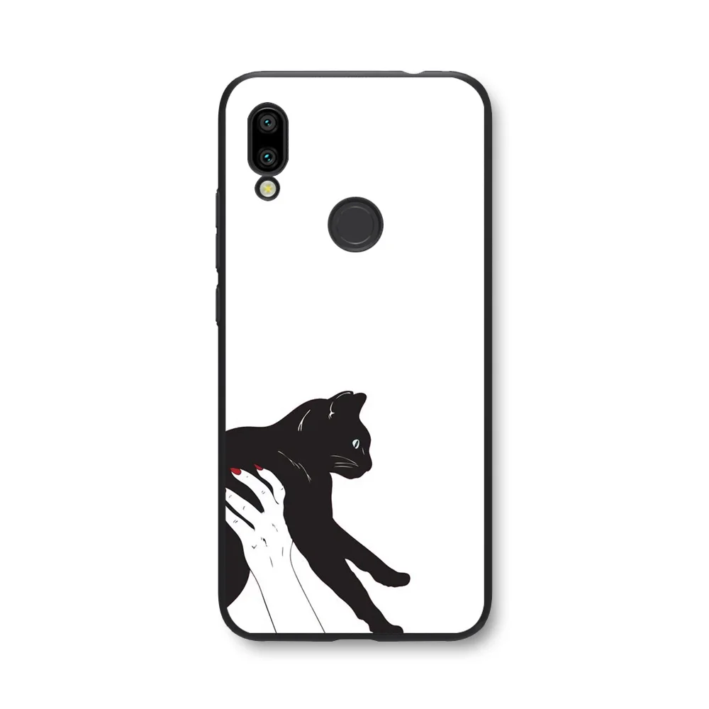 Мягкий силиконовый чехол для телефона Xiaomi Redmi 7 7A, мультяшный защитный чехол, чехол для Xiomi Redmi Note 7 Pro, задняя крышка для телефона - Цвет: 100235