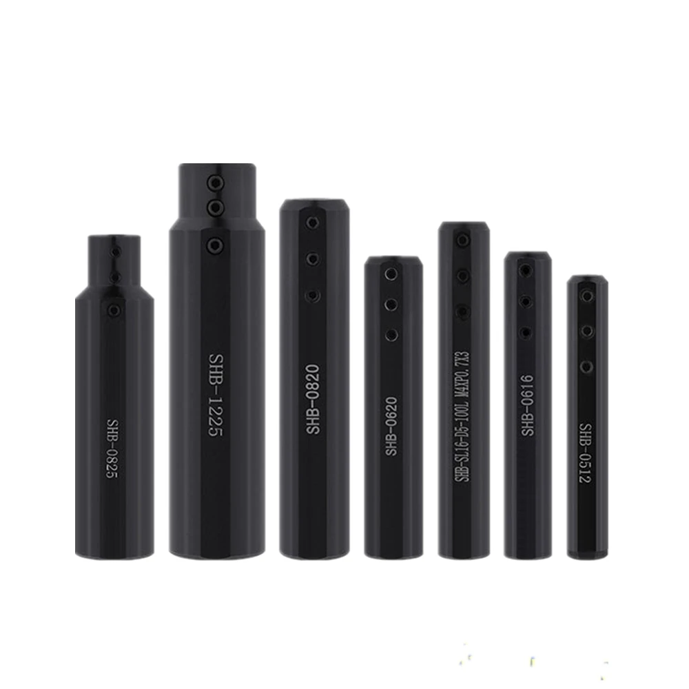 1pcs Small boring tool holder SHB12 SHB16 SHB20-2 3 4 5 6 7 8 10 12 Lathe Cutter Sleeve Cutting Small diameter holder lathe tool holder