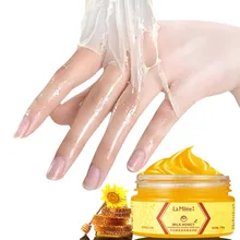Здоровая эффективная молочная медовая ручная маска ручной воск увлажняющий отбеливающий уход за кожей Инструмент для педикюра пленка для рук уход за руками крем